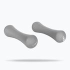 Činky GymBeam Neoprene Dumbbells 2 x 1 kg light grey