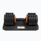 Nastavitelná činka GymBeam Dumbbell Adjustable 20 kg black