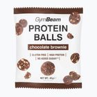 Proteinové kuličky GymBeam Protein Balls 45 g chocolate brownie