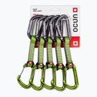Lezecká expreska Ocun Hawk QD Combi PA 10 cm 5 ks  green