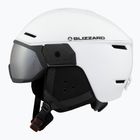 Lyžařská helma Blizzard Edge Visor W2W white/mirror smoke