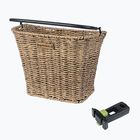 Přední košík na kolo Basil Bremen Rattan Look KF+KF Ahead Stem Holder seagrass