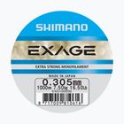 Ocelově šedý vlasec Shimano Exage