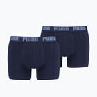 Pánské boxerky PUMA Basic 2 páry navy