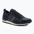 Pánské boty Tommy Hilfiger Iconic Leather Suede Mix Runner midnight