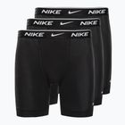 Pánské boxerky Nike Everyday Cotton Stretch Boxer Brief 3Pk MP1 černé