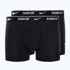 Pánské boxerky Nike Everyday Cotton Stretch Trunk 2Pk IEV černé