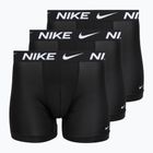 Pánské boxerky Nike Boxer Brief Long Black / Black
