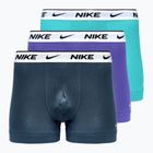 Pánské boxerky  Nike Everyday Cotton Stretch Trunk 3 páry dustycactus/black/arm navy