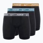 Pánské boxerky  Nike Everyday Cotton Stretch 3 páry  multicolor