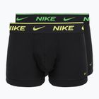 Pánské boxerky Nike Essential Cotton Stretch 2 pairs black pepper