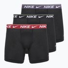 Pánské boxerky Nike Dri-FIT Ultra Comfort 3 pairs black/team crimson/dark raisin/black