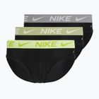 Pánské slipy Nike Dri-Fit Essential Micro 3 pack folkstone gray
