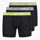 Pánské boxerky Nike Dri-Fit Essential Micro 3 pack folkstone gray