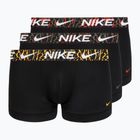 Pánské boxerky Nike Dri-Fit Essential Micro Trunk 3 pack graphite