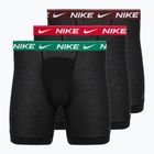 Pánské boxerky Nike Dri-FIT Ultra Comfort Long 3 pack gray