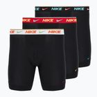 Pánské boxerky Nike Long Boxer Brief steel grey