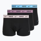 Pánské boxerky Nike Cotton Stretch Trunk 3 pack charcoal heather