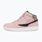 Dětské boty  FILA Crew Mid pale mauve/leopard