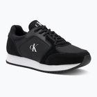 Dámské boty Calvin Klein YW0YW01644 Runner Laceup Sock Mg Nylon Mix black