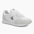 Pánské boty Calvin Klein YM0YM01326 Retro Runner Sock Lace Up Ny-Su Bright White/Black