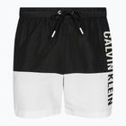 Pánské plavecké šortky  Calvin Klein Medium Drawstring-Block black