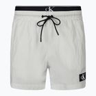 Pánské plavecké šortky  Calvin Klein Medium Double WB nimbus cloud