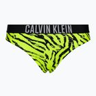Spodní díl plavek  Calvin Klein Bikini Print zebra citrust burst