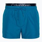 Pánské plavecké šortky  Calvin Klein Short Double Waistband ocean hue