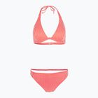 Dámské dvoudílné plavky O'Neill Marga Cruz Bikini red simple stripe