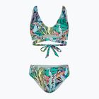 Dámské dvoudílné plavky O'Neill Sofie Love Bikini modré komické mořské řasy
