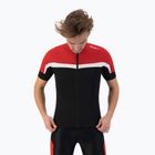 Pánský cyklistický dres    Rogelli Course black/red/white