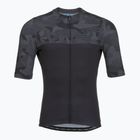 Pánský cyklistický dres Rogelli Camo Jersey black/grey