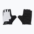 Dětské cyklistické rukavice Rogelli Core Jr white