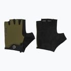 Pánské cyklistické rukavice Rogelli Core army green
