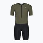 Triatlonová kombinéza Rogelli Florida Tri Suit black/army green