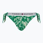 Spodní díl plavek  Tommy Hilfiger Cheeky Side Tie Bikini Print vintage tropical olympic green
