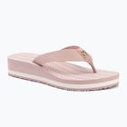 Dámské žabky Tommy Hilfiger Im Th Chainprint Midwedge Sandal foggy pink
