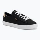 Dámské tenisky Tommy Hilfiger Vulc Canvas Lace Up black