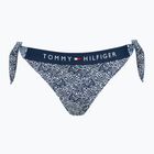 Spodní díl plavek  Tommy Hilfiger Cheeky Side Tie Bikini Print illustrated wave dark night navy