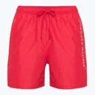 Pánské plavecké šortky Tommy Hilfiger Medium Drawstring medium red