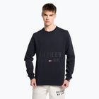 Tommy Hilfiger Graphic Crew modrá pánská tréninková mikina