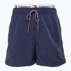 Pánské plavecké šortky  Tommy Hilfiger DW Medium Drawstring twilight navy