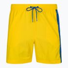Pánské plavecké šortky  Tommy Jeans SF Medium Drawstring Side Tape vivid yellow