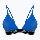 Horní díl plavek Tommy Jeans Triangle RP persian blue