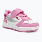 Dětské boty  FILA Rega Nf Velcro white/moonlite mauve