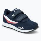 Dětské boty  FILA Orbit Revolution Velcro fila navy
