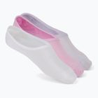 Dámské ponožky SKECHERS Non Terry No Show Liner 3 páry purple