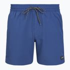 Pánské koupací šortky Hurley Solid Volley Swim Short Blue/Brown