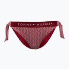 Spodní díl plavek  Tommy Hilfiger Cheeky Side Tie Bikini Print floral stripe regatta red